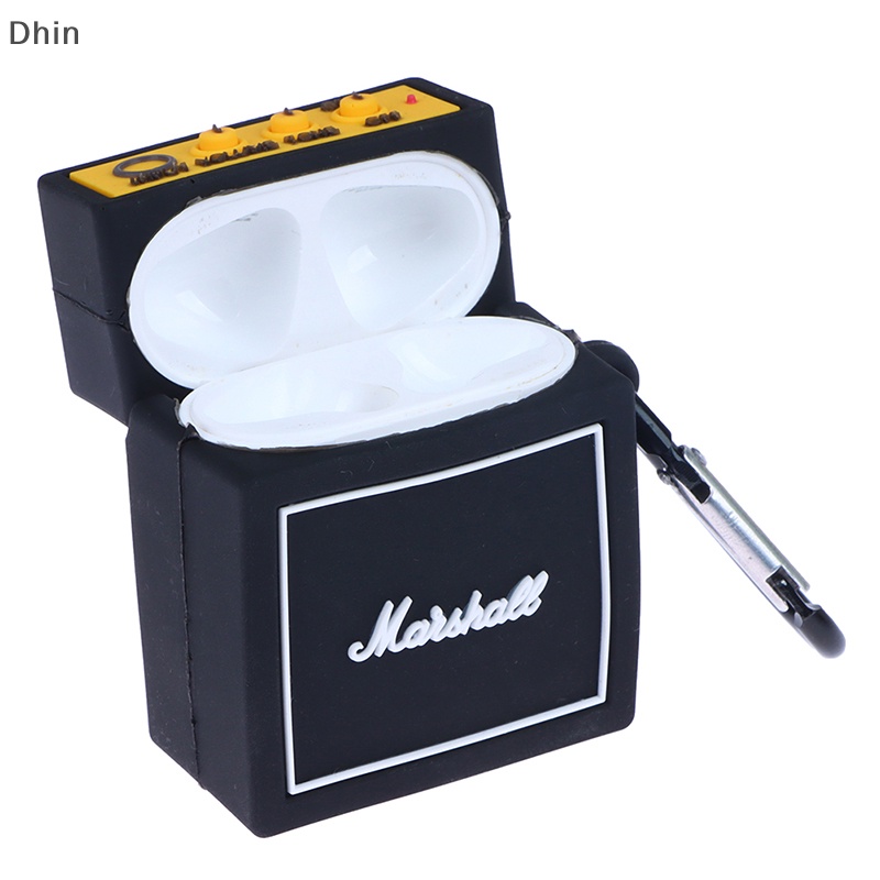 1 Vỏ Bảo Vệ Hộp Sạc Tai Nghe Bluetooth Không Dây Hình Hoạt Hình