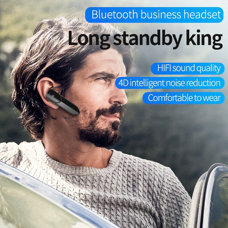 Tai Nghe NhéT Tai Bluetooth V19 4.2 Không Dây ChấT LượNg Cao