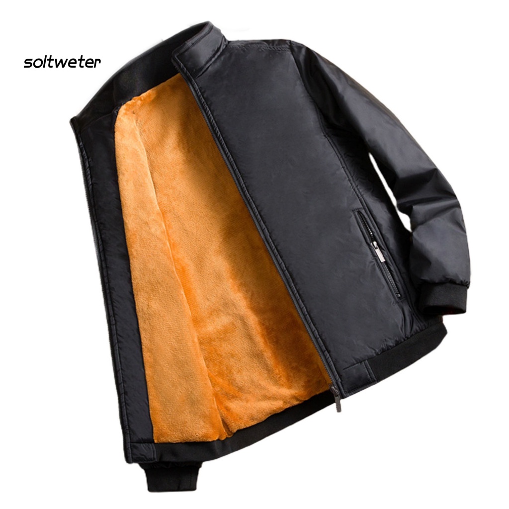 Áo Khoác Lông Chống Gió Mặc Hàng Ngày Thoải Mái Cho Nam