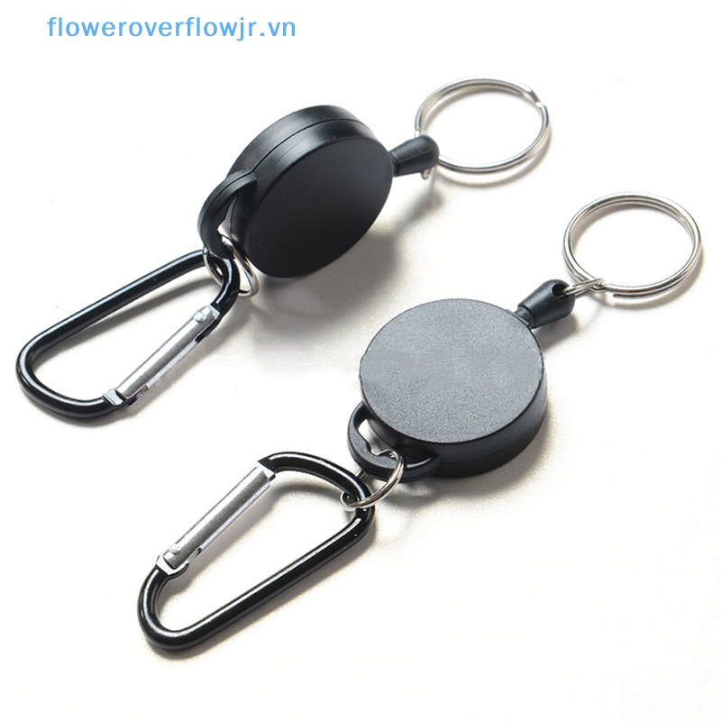 Dây Móc Chìa Khóa Bằng Thép Co Giãn Có Thể Thu Gọn FJR 2023