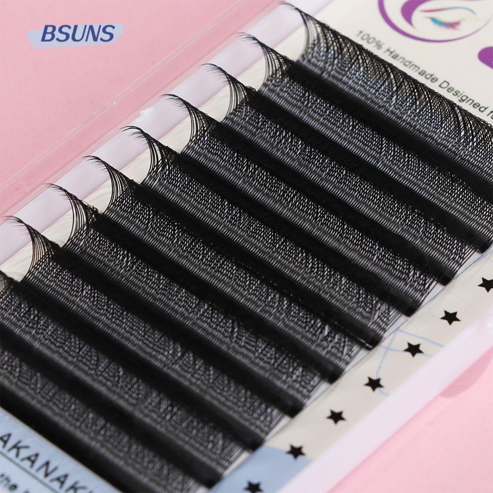 Hộp 10 Hàng Lông Mi Giả Mềm Tự Làm 8-15mm