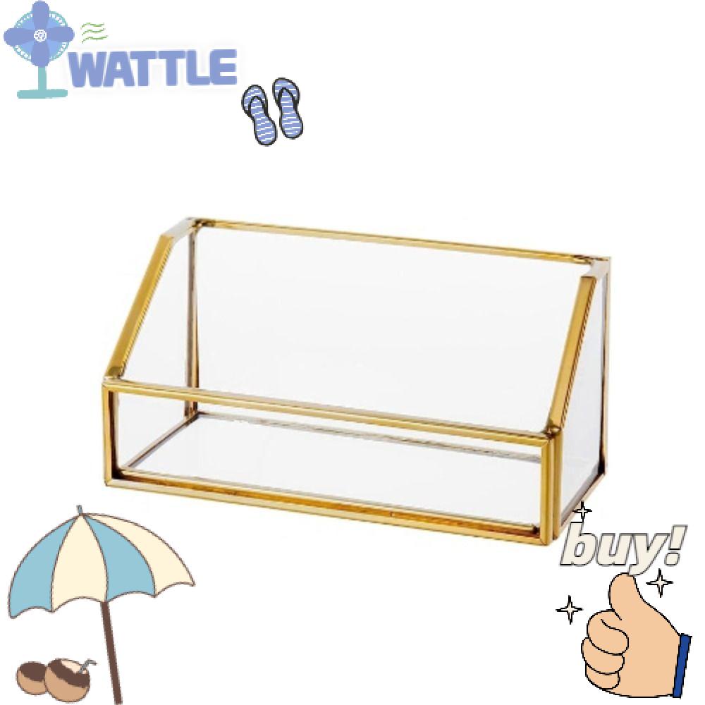 Ốp Điện Thoại Đựng Thẻ Danh Thiếp|Giá Đỡ Thẻ Thủy Tinh Bằng Đồng Thau Thiết Kế