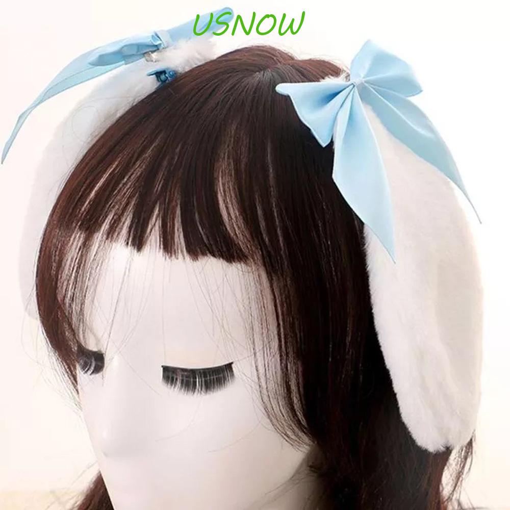 Kẹp Tóc Phối Dây Ruy Băng Màu Sắc Ngọt Ngào Phong Cách Lolita Cho Nữ