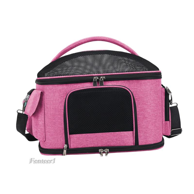 [Fenteer1] Túi Xách Đựng Thú Cưng Mềm Mại Gấp Lại Được