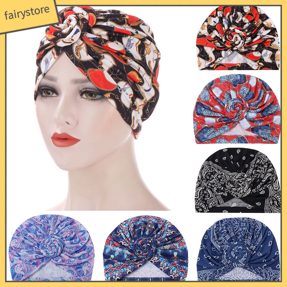Mũ Turban Xoắn Ốc Nhiều Màu Thời Trang Dành Cho Nữ