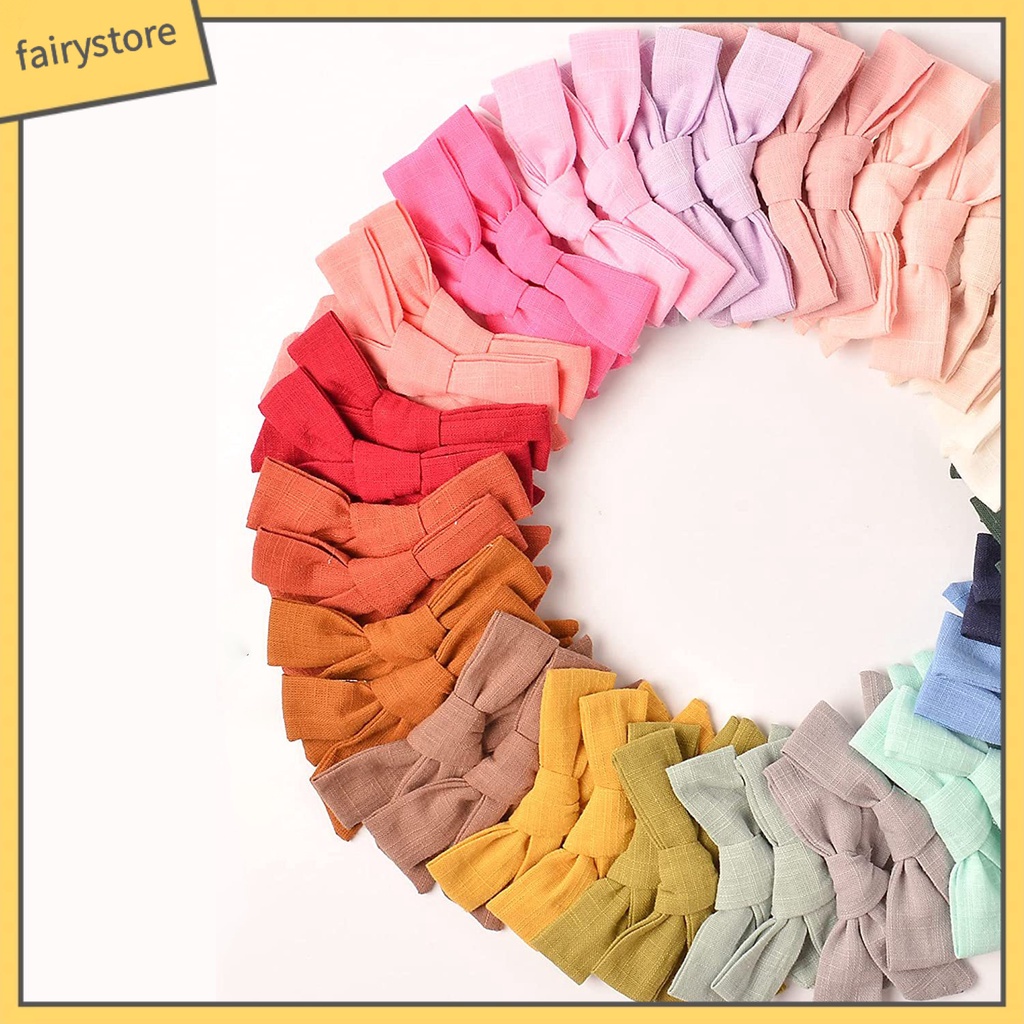 1 Cặp Kẹp Tóc Hình Nơ Bằng Kim Loại Tinh Tế