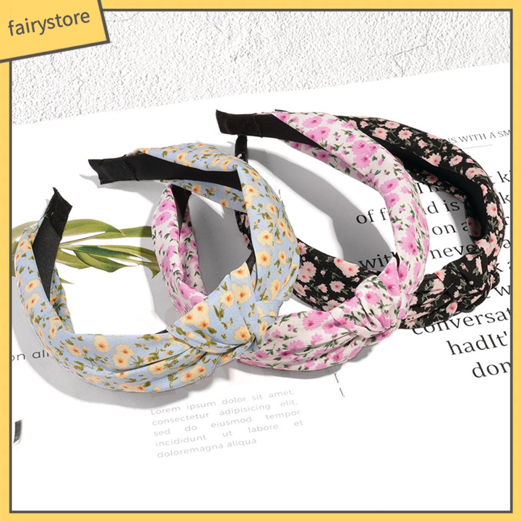 Băng Đô Thắt Nút Bản Rộng Tùy Chỉnh Thời Trang Cho Nữ