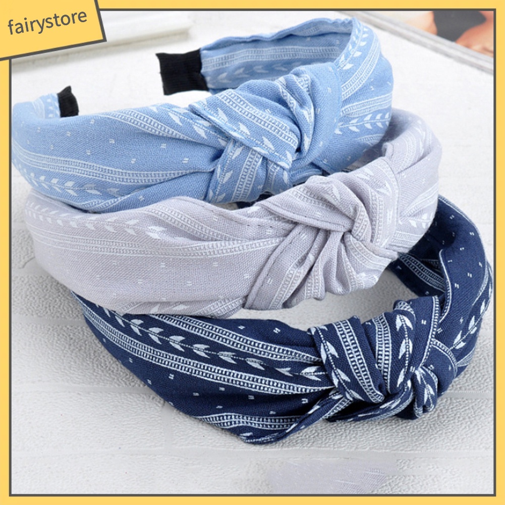 Cài Tóc Xoắn Chéo Bản Rộng Thời Trang Cho Nữ