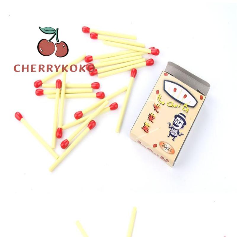 🍒🍒CHERRYKOKO Bút viết bi nước - hình que diêm nhỏ