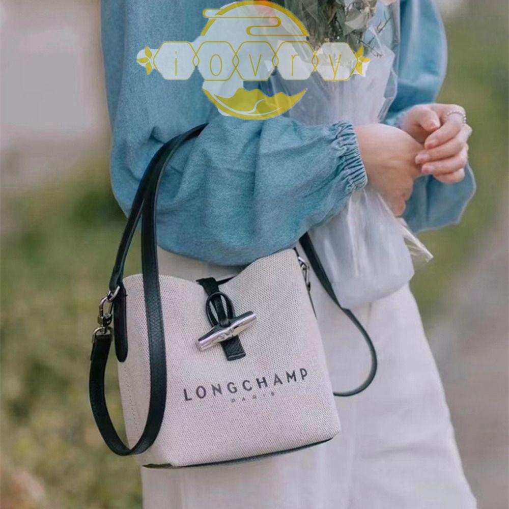 Túi Đeo Vai Bằng Da Pu Có Khóa Cài Phong Cách Pháp Cho Nữ