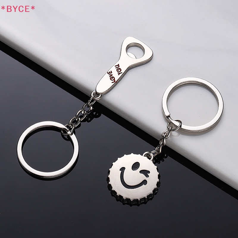 1 Cặp Móc Khóa Hình Mũi Tên Và Nút Bần Bằng Hợp Kim Sáng Tạo Cho Cặp Đôi Mới