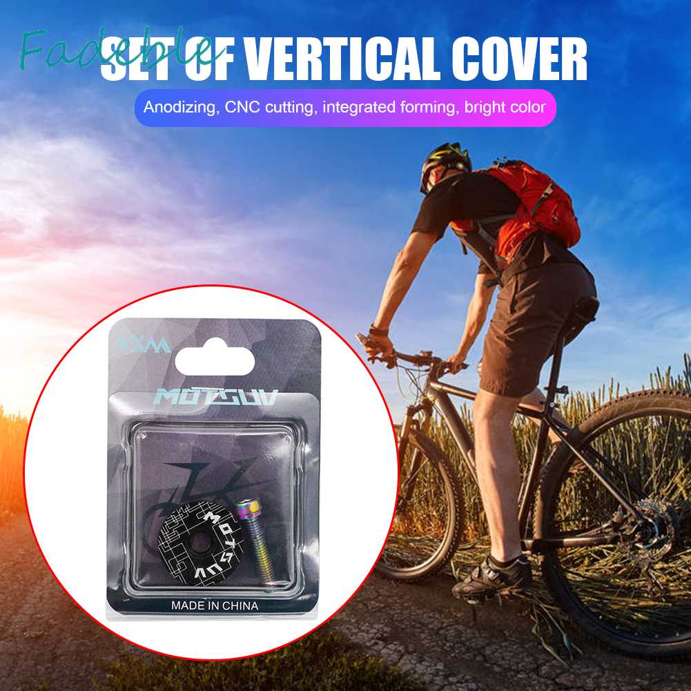 Vỏ Bọc Đầu Ống Phuộc Trước Kèm Ốc Vít Cho Xe Đạp MTB