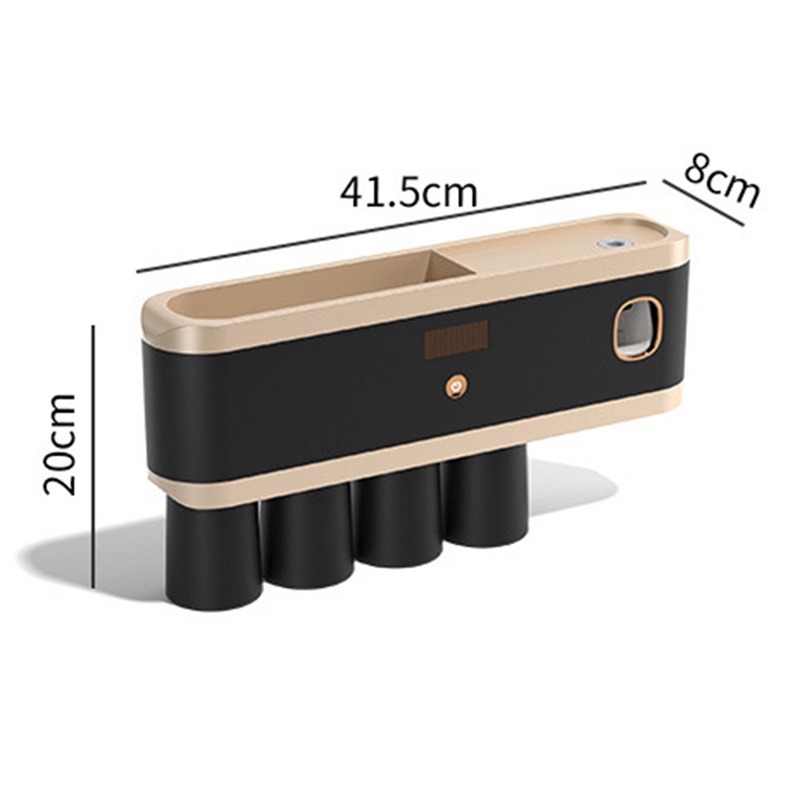 Giá Đỡ Bàn Chải Đánh Răng Gắn Tường Không Cần Đục Lỗ Chống Thấm Nước Tiện