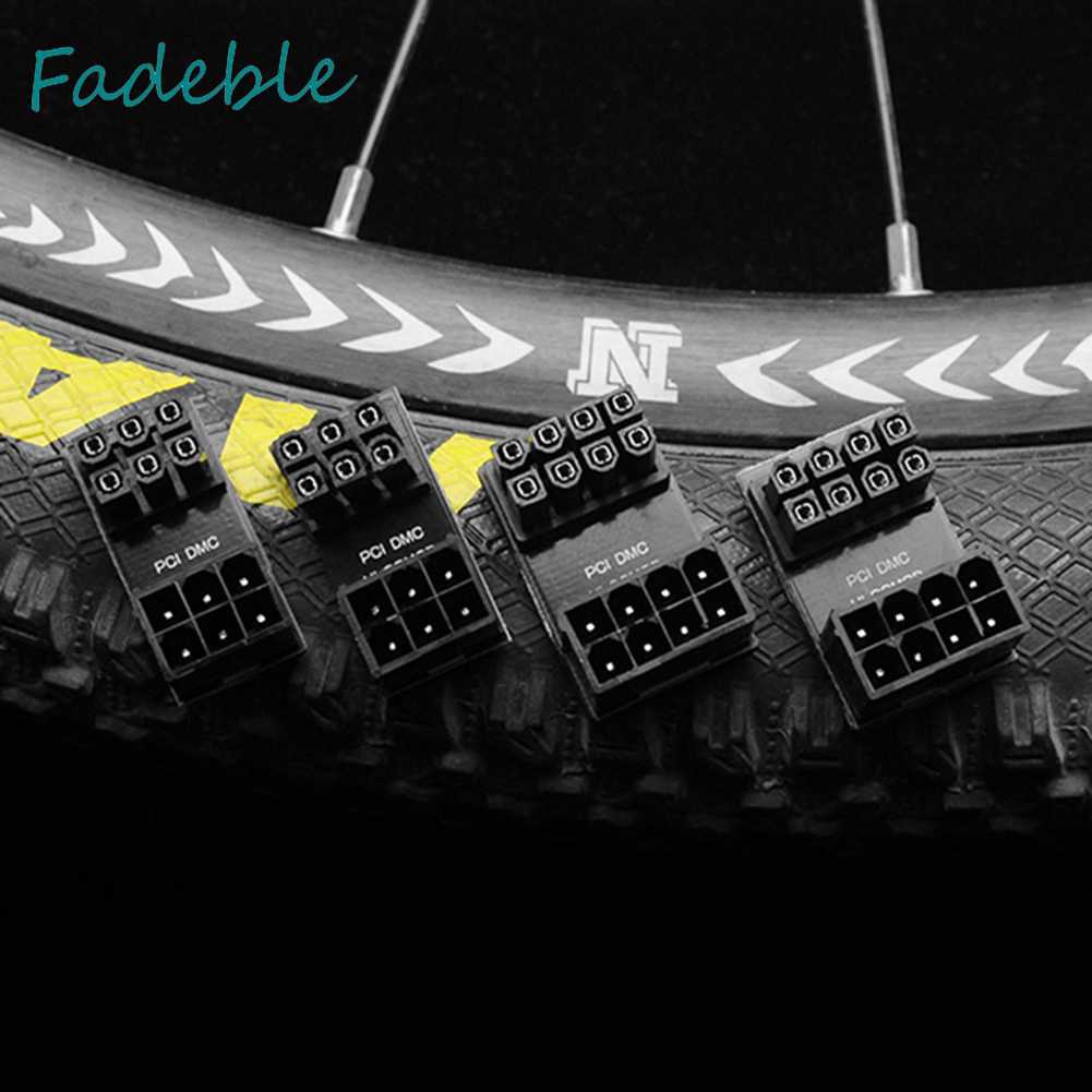 Đầu Nối ATX 6 Pin Cái Sang Đực Góc 180 Độ Cho Thẻ Đồ Họa