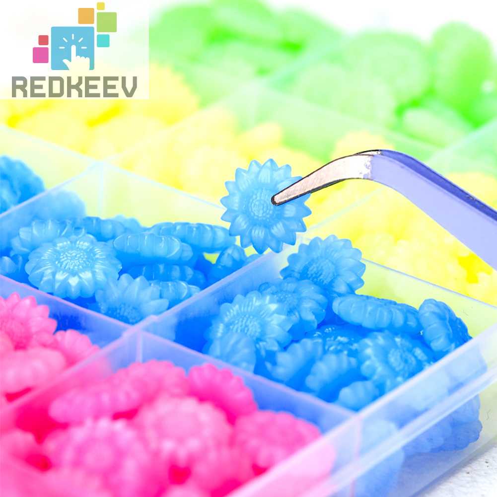 Bộ 100 Hạt Sáp Dạ Quang Đóng Dấu Niêm Phong Thiệp Cưới DIY