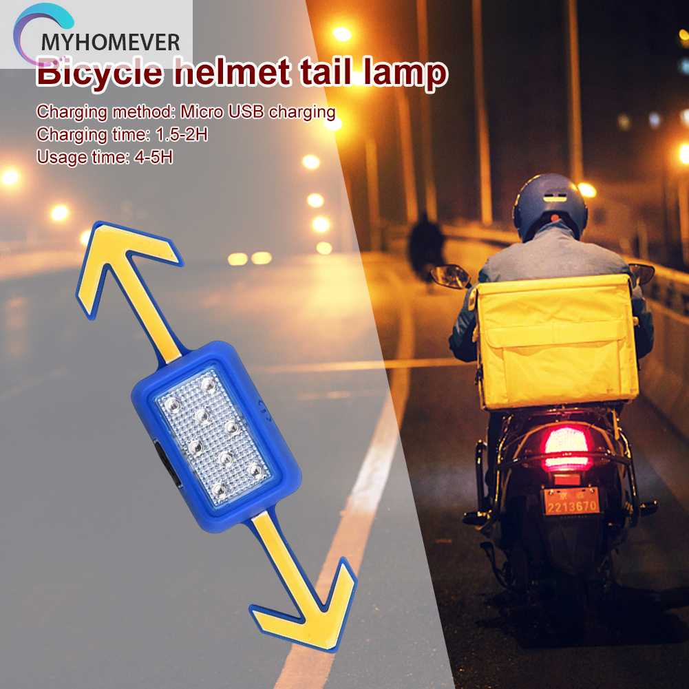 Đèn LED Xi Nhan 6 Chế Độ Kèm Sạc Tiện Dụng Cho Xe Đạp