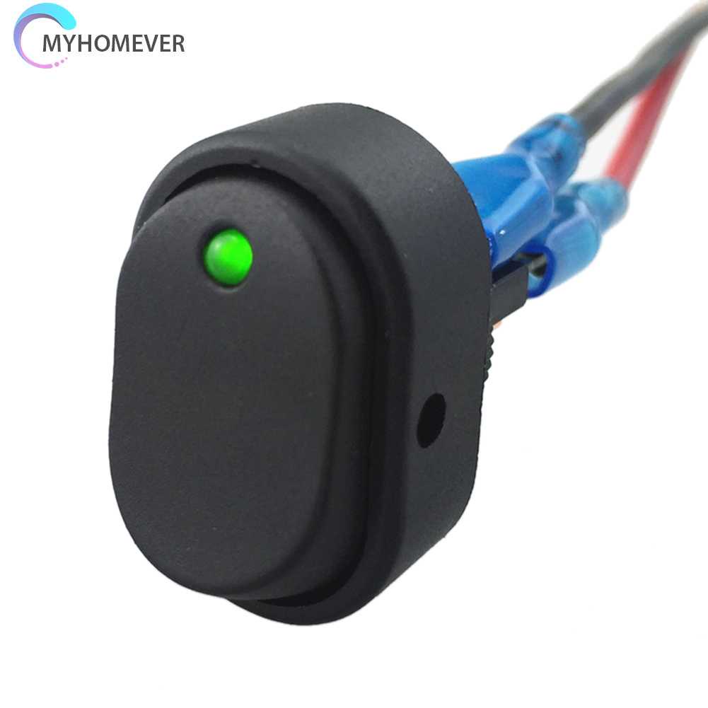 Set 4 Công Tắc Bật / Tắt Đèn LED 12V 30A 30A Cho Tàu Thuyền