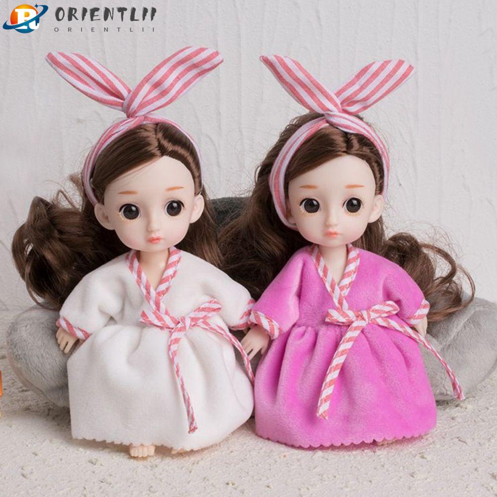 Bộ Đồ Ngủ Cotton 4 Màu Dễ Thương Cho Búp Bê Tỉ Lệ 1 / 12