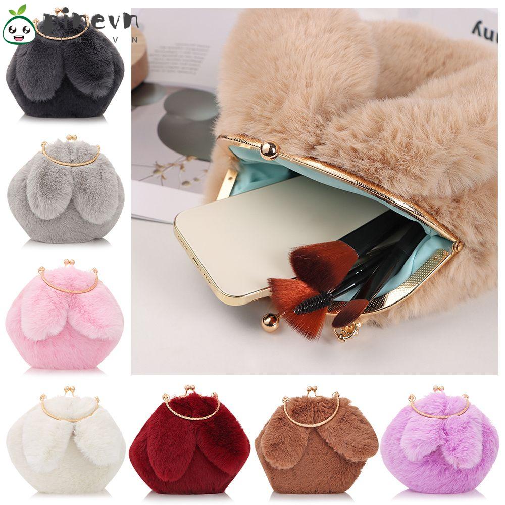 Túi Đeo Chéo Lông Nhung Màu Sắc Thời Trang Cho Nữ