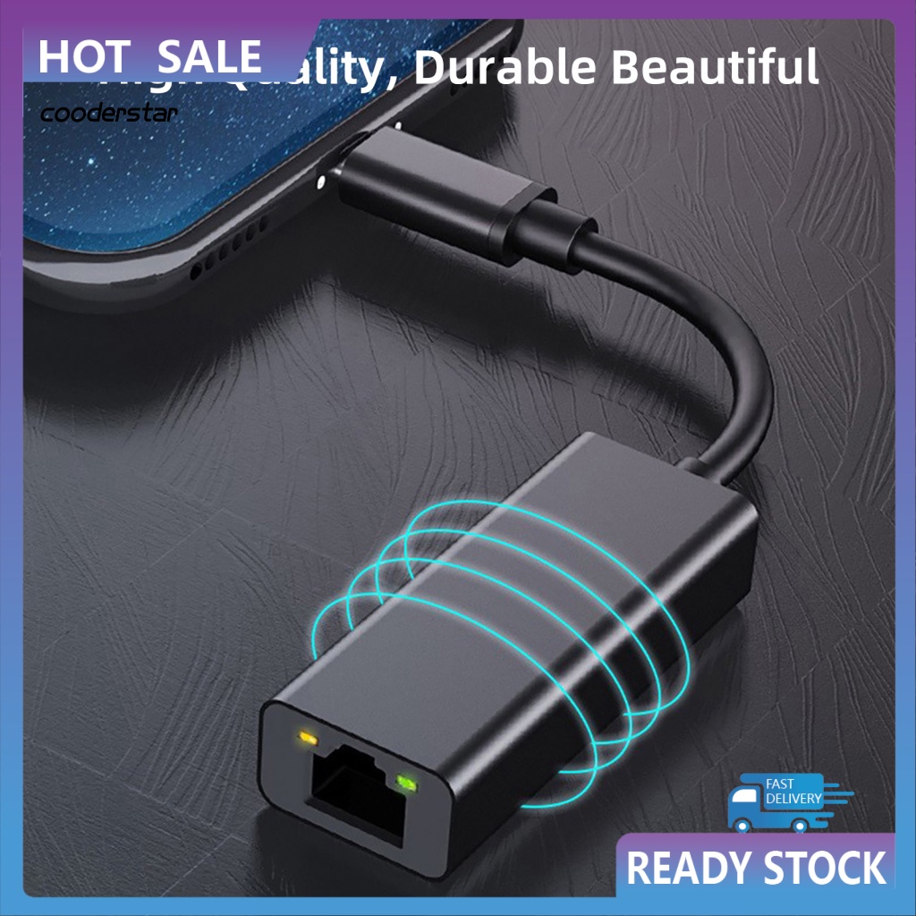 Dây Cáp Chuyển Đổi USB C Sang RJ45 Dài 100M Chuyên Dụng Cho Notebook