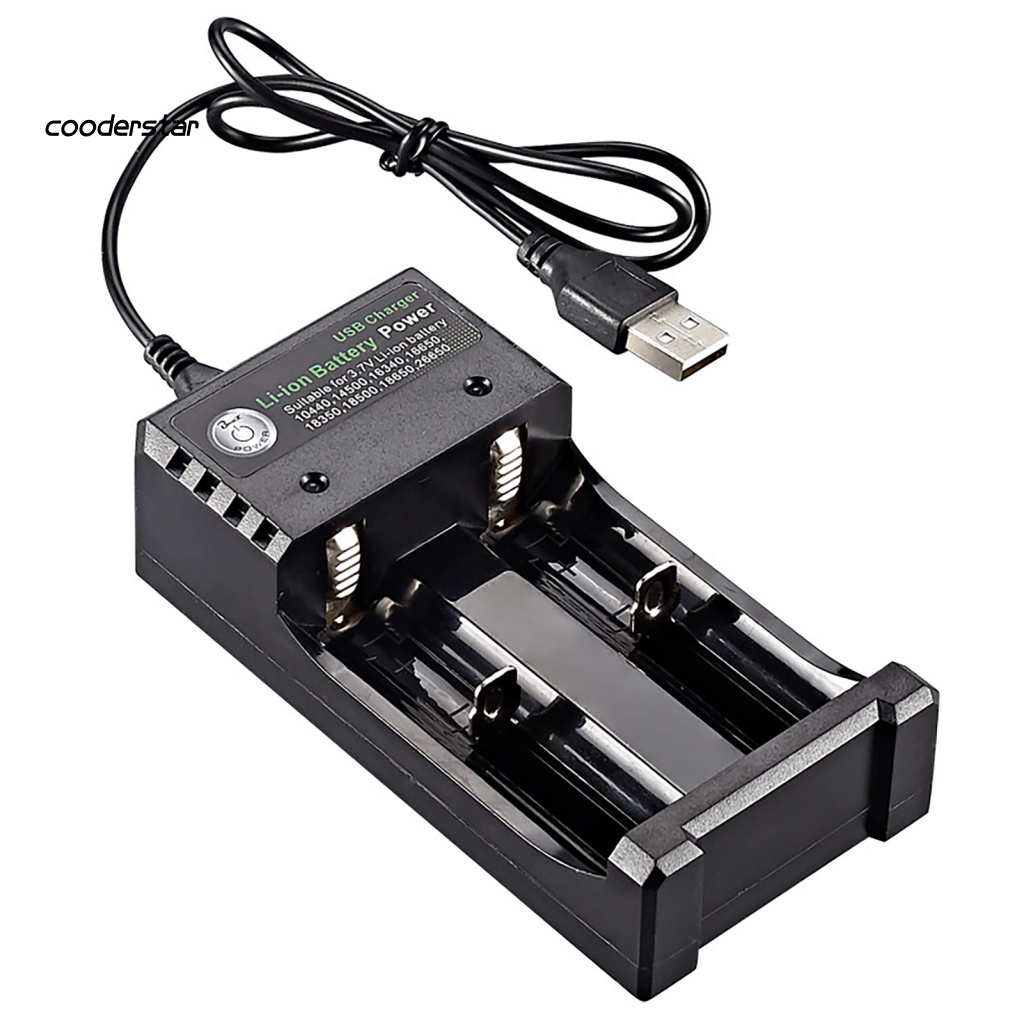 Thiết Bị Sạc Pin Hai Cổng USB 4.2V Chịu Nhiệt Độ Cao Cho 18650 18500 14500 26650