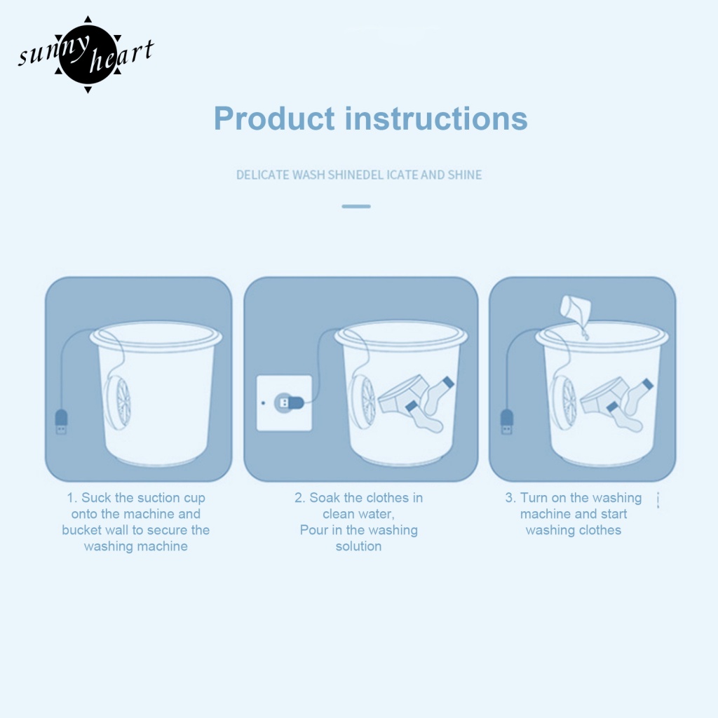 Sunnyheart Phụ Kiện Cung Cấp Nguồn Cho Máy Giặt Bằng ABS Chống Rơi Tiện Dụng