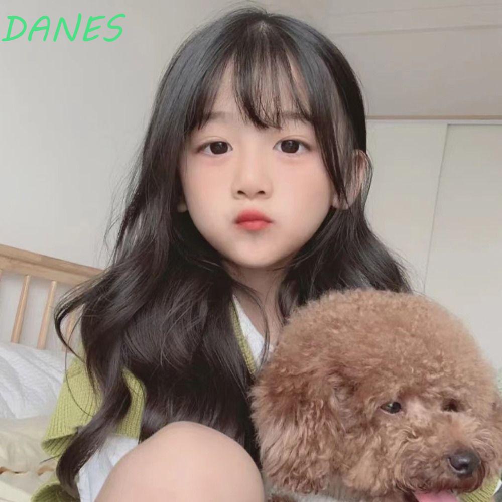 Tóc Giả Dài Xoăn Bằng Sợi Tổng Hợp Cách Nhiệt Thời Trang Cho Bé Gái