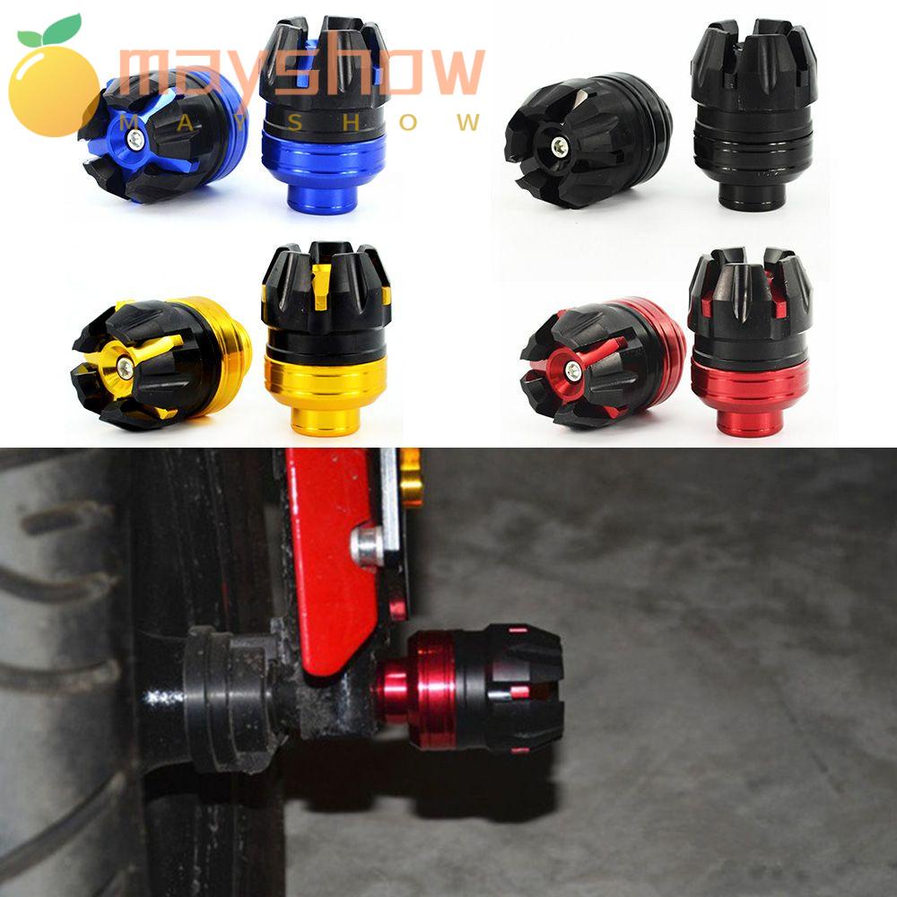 MAYSHOW Set 2 Nắp Bảo Vệ Phuộc Trước / Sau Chống Va Đập Cho Xe Đạp