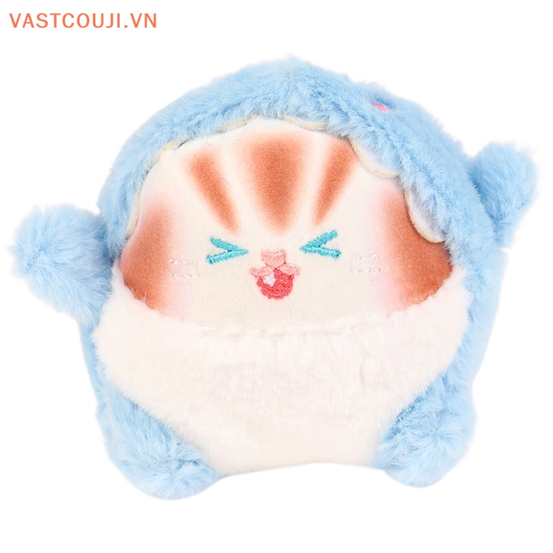 Móc Khóa Hình Mèo Nhồi Bông Đáng Yêu