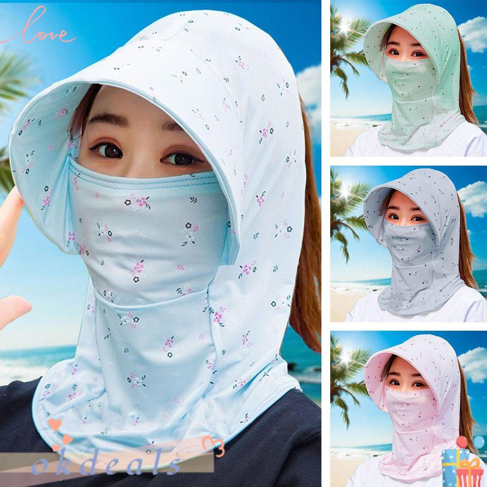 Mũ Chống Nắng Mùa Hè Thoáng Khí Thoải Mái Bảo Vệ Cổ