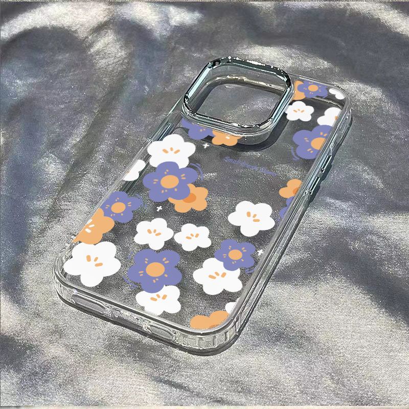 ✅Ốp Điện Thoại Mềm Chống Sốc Họa Tiết Hoa Nhỏ Cho Iphone plusmax8iPhone12 7 xs11 / 14pro 13 7MFO