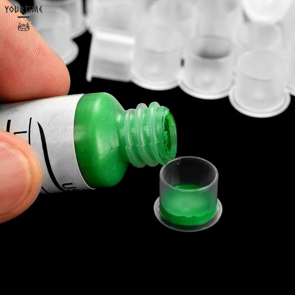 Giá Đỡ Cốc Mực Xăm Bằng Nhựa Trong Suốt Tiện Dụng