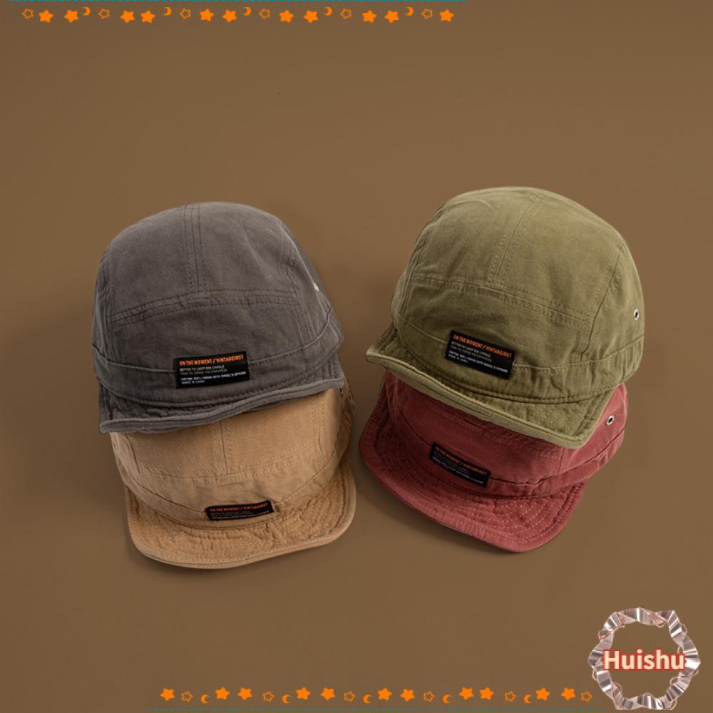 Mũ Lưỡi Trai In Chữ Phong Cách Retro Cá Tính Cho Nam Nữ