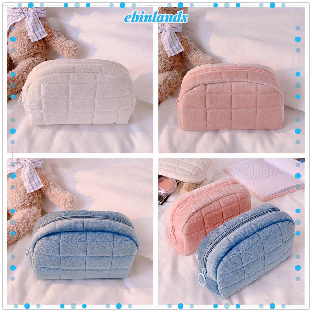 Túi Đựng Mỹ Phẩm / Đồ Vệ Sinh Cá Nhân Màu Sắc Đơn Giản Sức Chứa Lớn Tiện Dụng