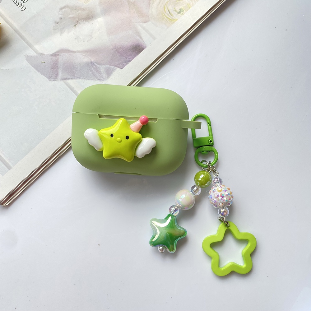 Vỏ Bảo Vệ Hộp Sạc Tai Nghe Sony LinkBuds S WF-LS900N Bằng Silicon Họa Tiết Hoạt Hình Dễ Thương Kèm Móc Khóa Tiện