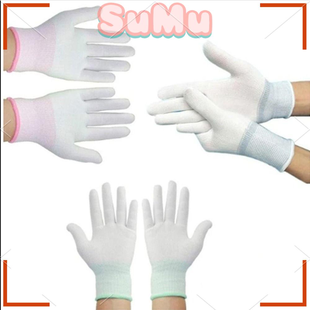 Set 6 Găng Tay Làm Việc Điện Bằng Sợi Carbon Chống Mòn