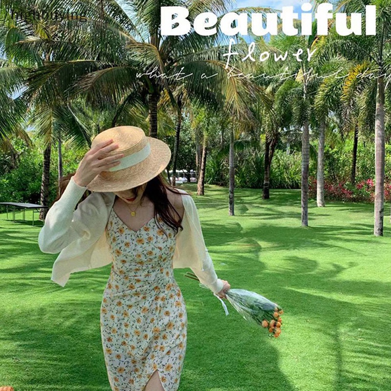 Đầm Hai Dây Dáng Ôm In Hoa y2k Thời Trang Quyến Rũ Cho Nữ