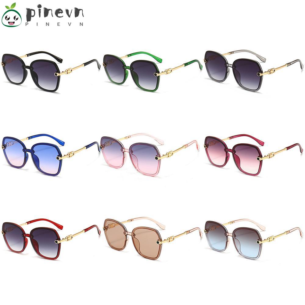 Kính Mát Gọng Kim Loại Chống Tia UV400 Thời Trang Cho Nam Nữ