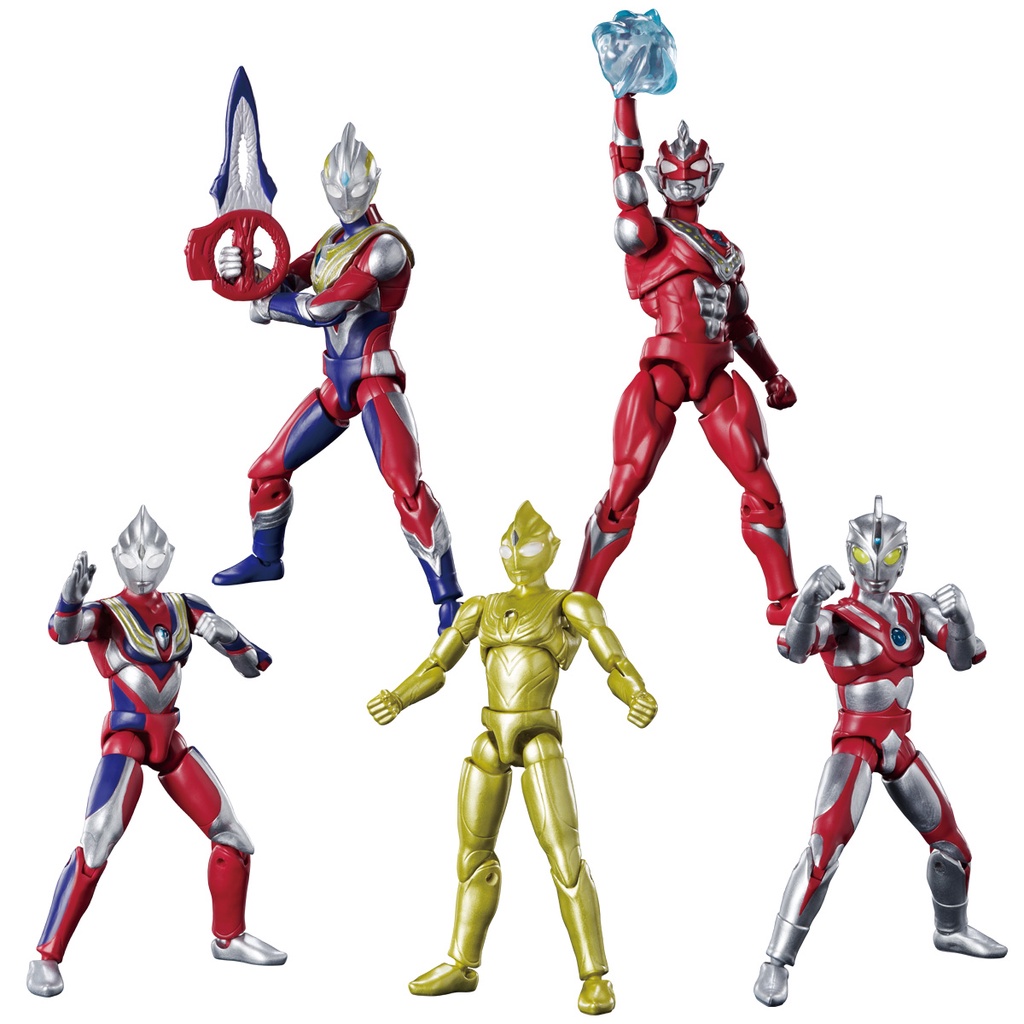 Đồ Chơi Nhân Vật Ultraman Leo Trigate Zeta Esdega Taro Jack First Generation Dreambius