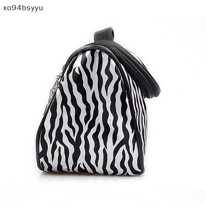 Túi Đựng Mỹ Phẩm Xo94Bsyu Họa Tiết Ngựa Vằn Tiện Dụng Khi Đi Du Lịch