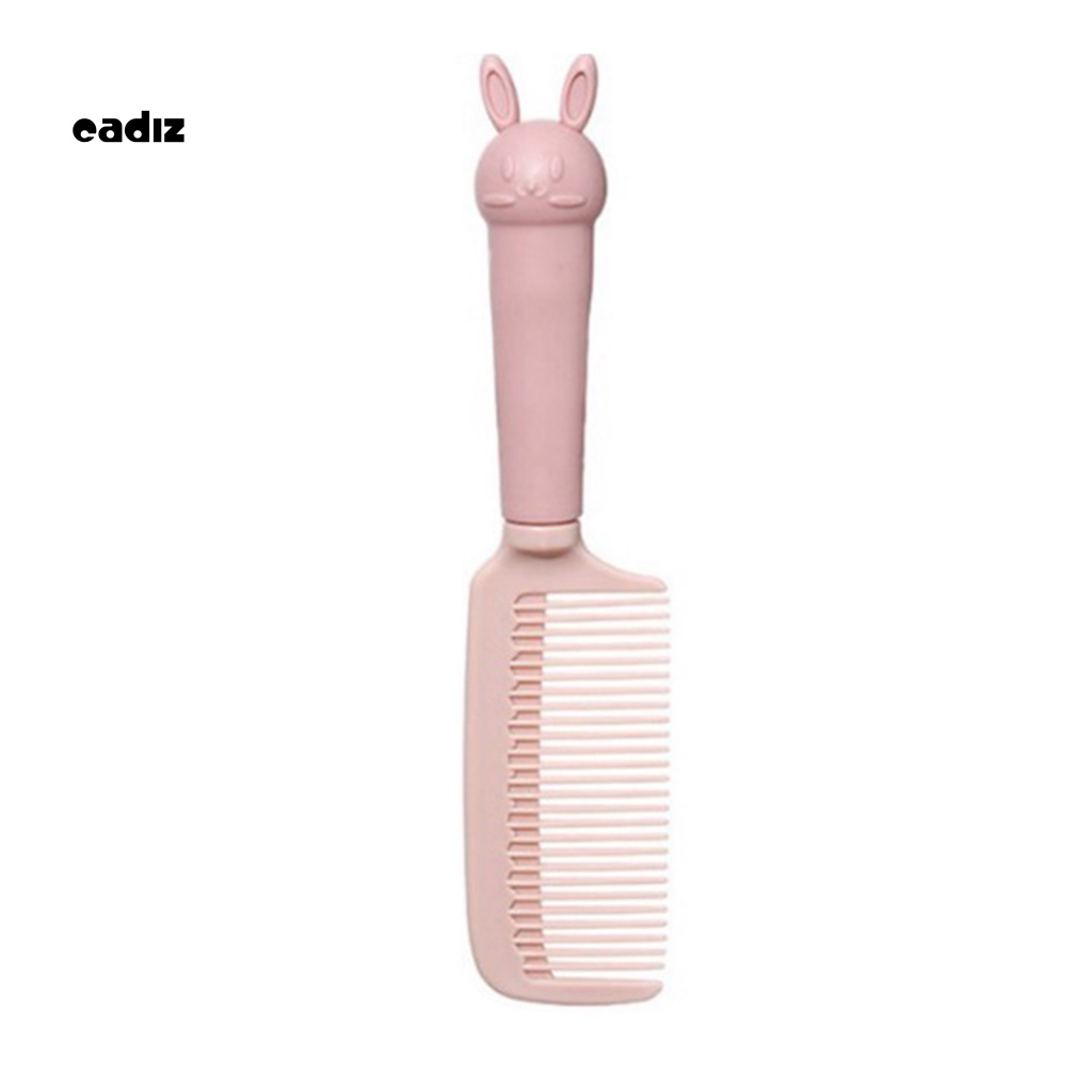 Lược Chải Tóc Tạo Kiểu Chống Rối Chống Tĩnh Điện Thiết Kế Hình Thỏ Đáng Yêu