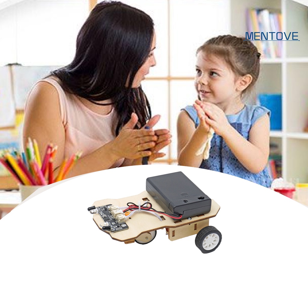 [MT] 1 Bộ Mô Hình Xe Hơi Đồ Chơi Bằng Gỗ Có Khả Năng Rảnh Tay Thân Thiện Với Môi Trường DIY