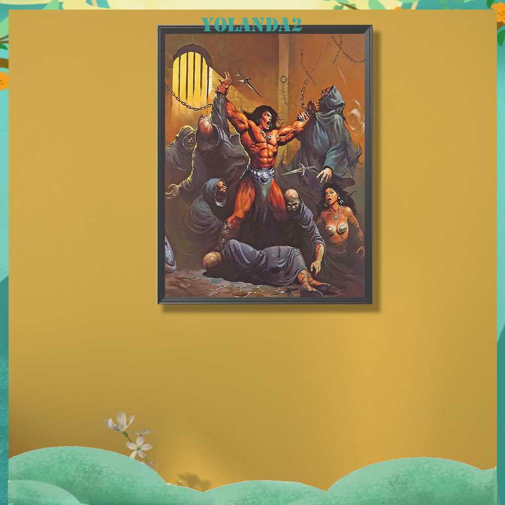 Bộ Tranh Đính Đá 5D Toàn Diện Họa Tiết Rebellion Độc Đáo DIY Dùng Trang Trí Nhà Cửa