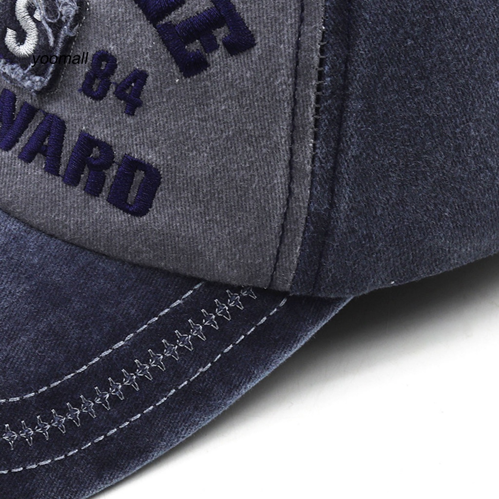 Mũ Bucket Thêu Chữ Có Thể Điều Chỉnh Vành Thời Trang Cho Nam