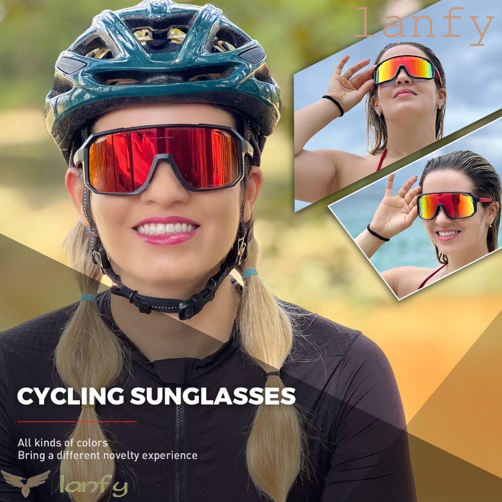 Lanfy Kính Mát Phân Cực Chống Tia UV400 Phân Cực Bảo Vệ Mắt Dùng Khi Lái Xe / Leo Núi