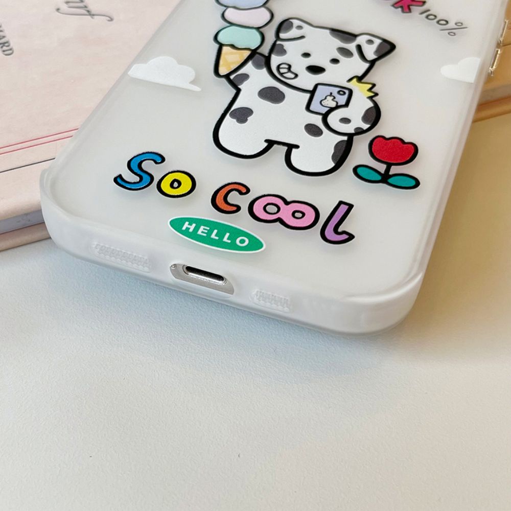 Ốp Điện Thoại TPU Mềm Chống Sốc Họa Tiết Hoạt Hình Cho IPhone 11 14 13 12 Pro Max XS XR 7 8 Plus