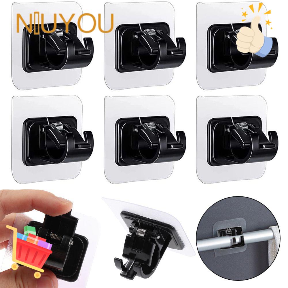 Giá Đỡ Thanh Treo Rèm Cửa Tự Dính Không Cần Đục Lỗ Cho Nhà Bếp