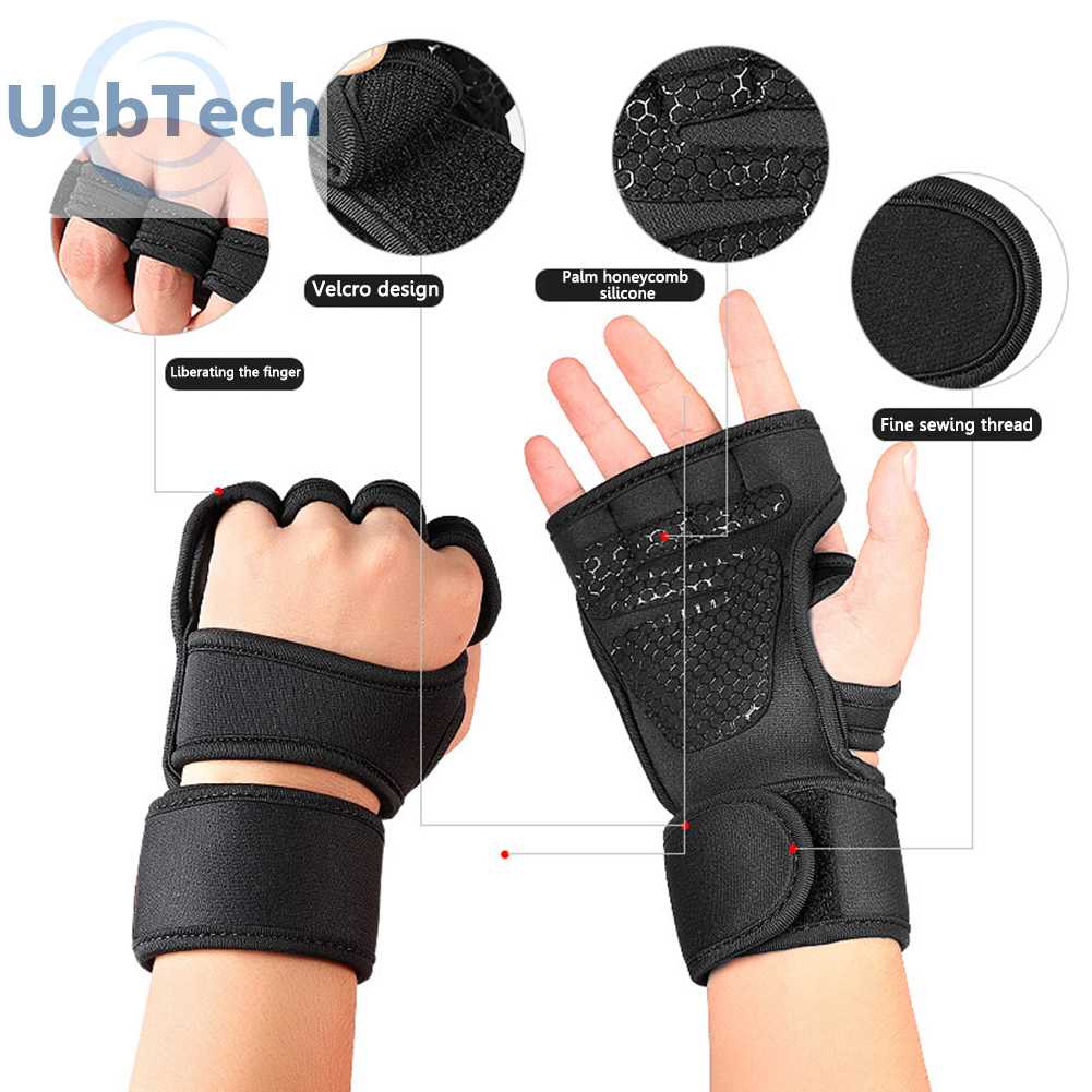 Găng Tay Thể Thao Nửa Ngón Chống Trượt