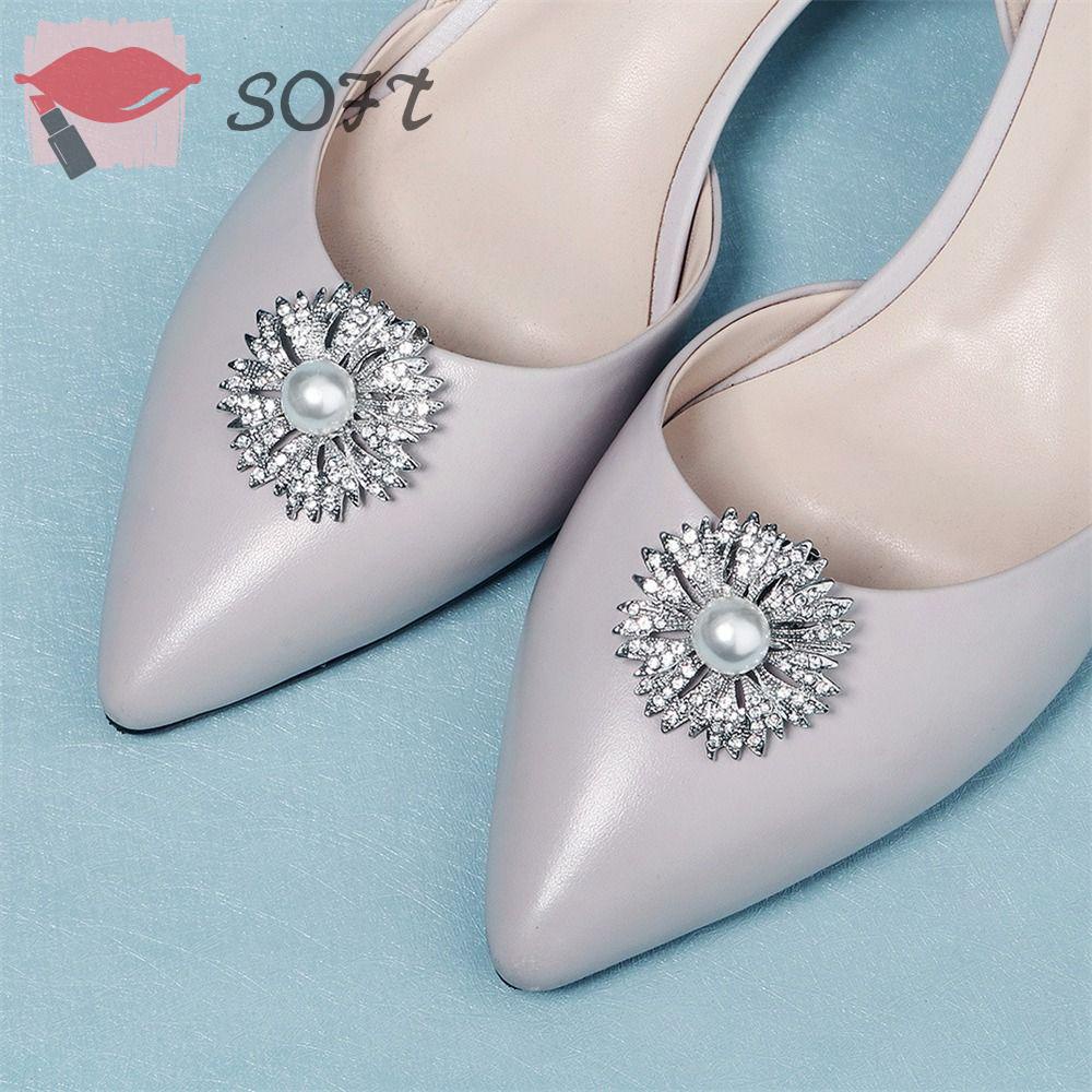 Kẹp Giày Bằng Kim Loại Có Thể Tháo Rời|Khóa Cài Quyến Rũ Thời Trang