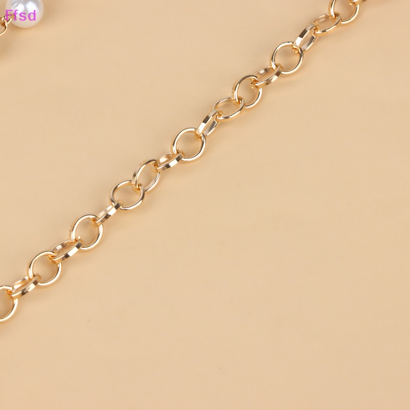 Thắt Lưng Hợp Kim Đính Ngọc Trai Giả Thanh Lịch Thời Trang Cho Nữ